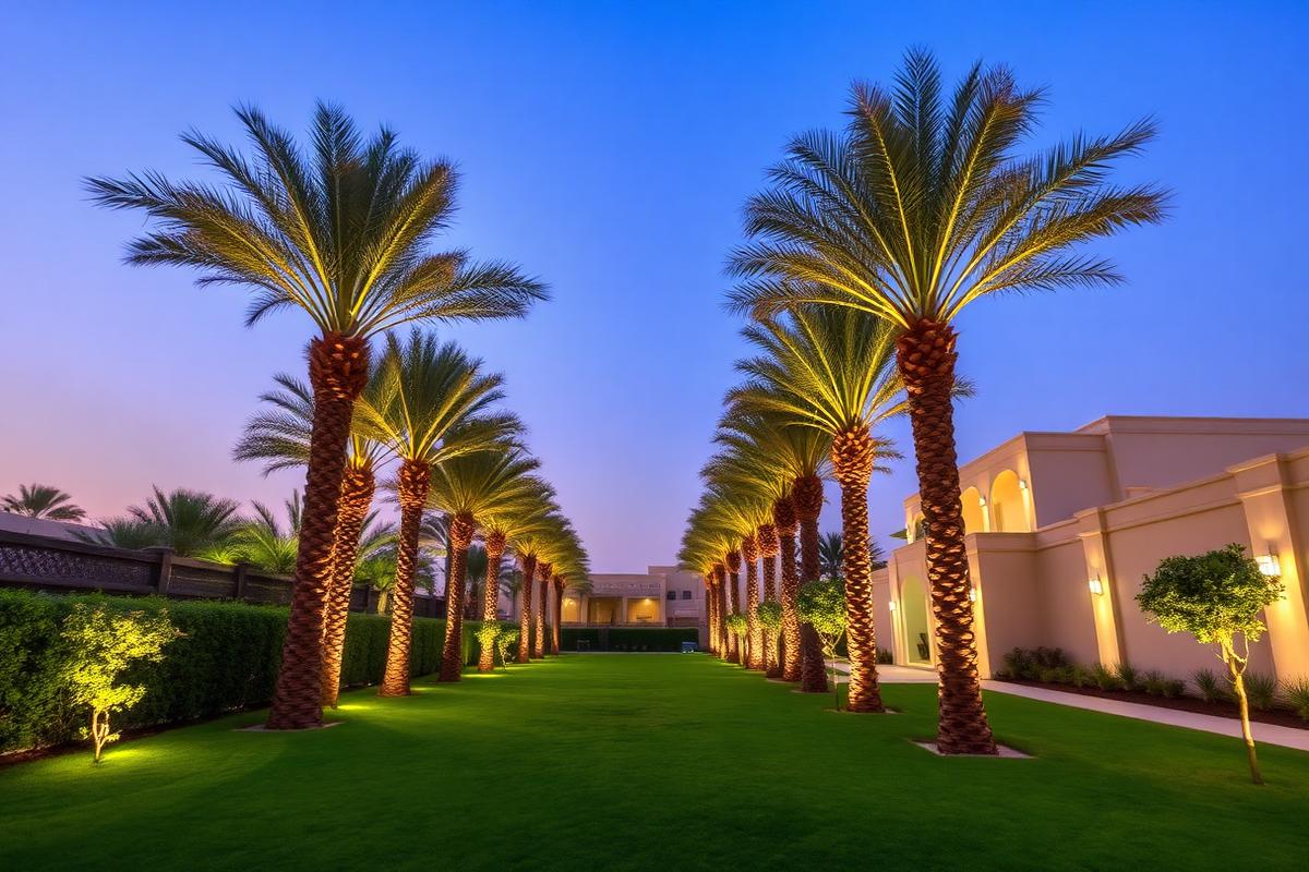 زراعة الأشجار والنخيل